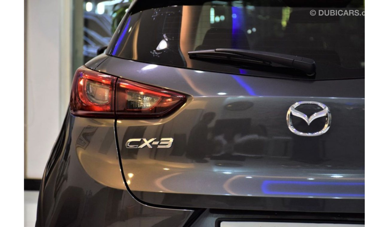 Mazda CX3 ORIGINAL PAINT ( صبغ وكاله ) Mazda CX-3 2018 Model!! in Grey Color! GCC Specs