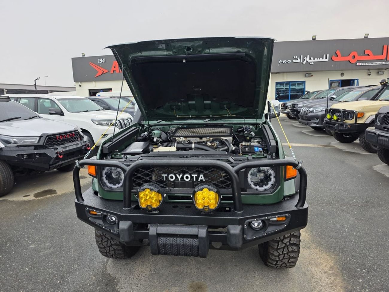 تويوتا لاند كروزر بيك آب RIGHT HAND DRIVE ONLY FOR EXPORT 4.5 LITER