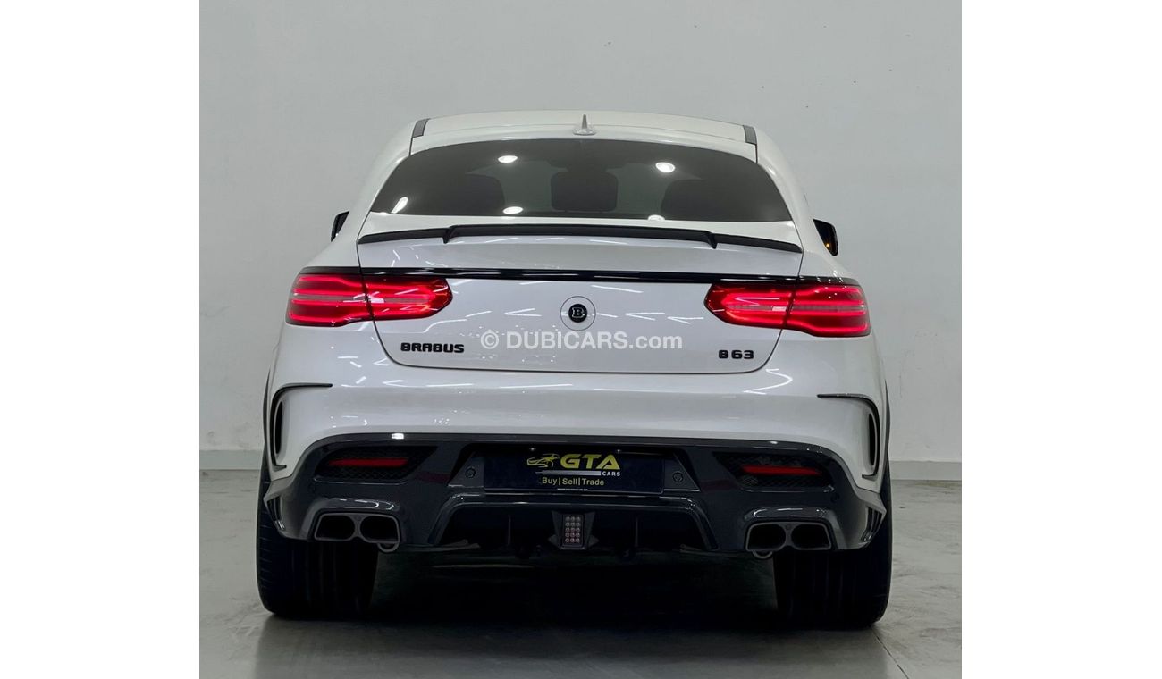 Mercedes-Benz GLE 63 AMG S Coupe 2016 Mercedes-Benz GLE63 Coupe Brabus B700, Brabus Service History, Low Mileage, GCC