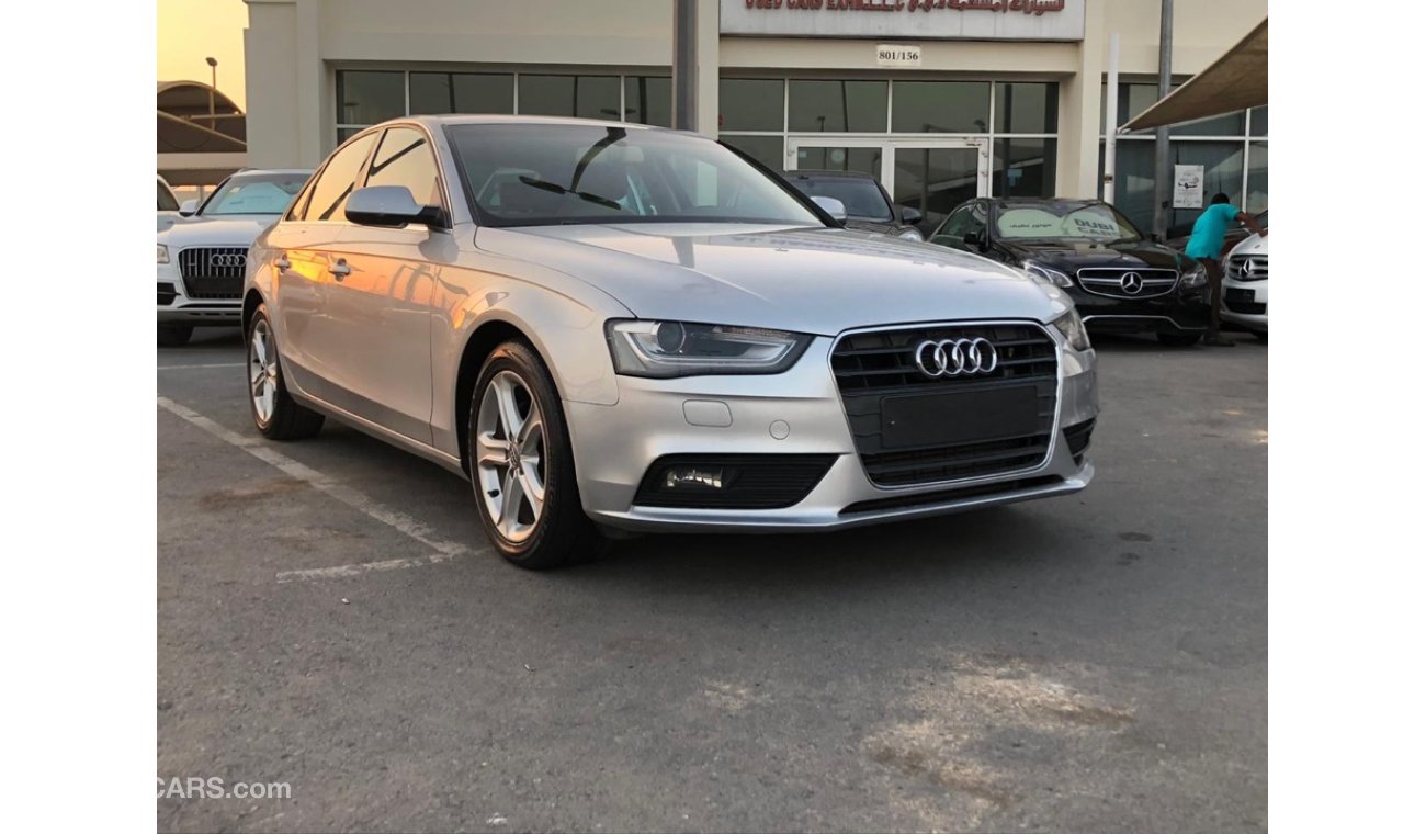 Audi A4 Audi A4 model 2013 GCC car prefect condition full option low mileage sun roof leather seats back cam