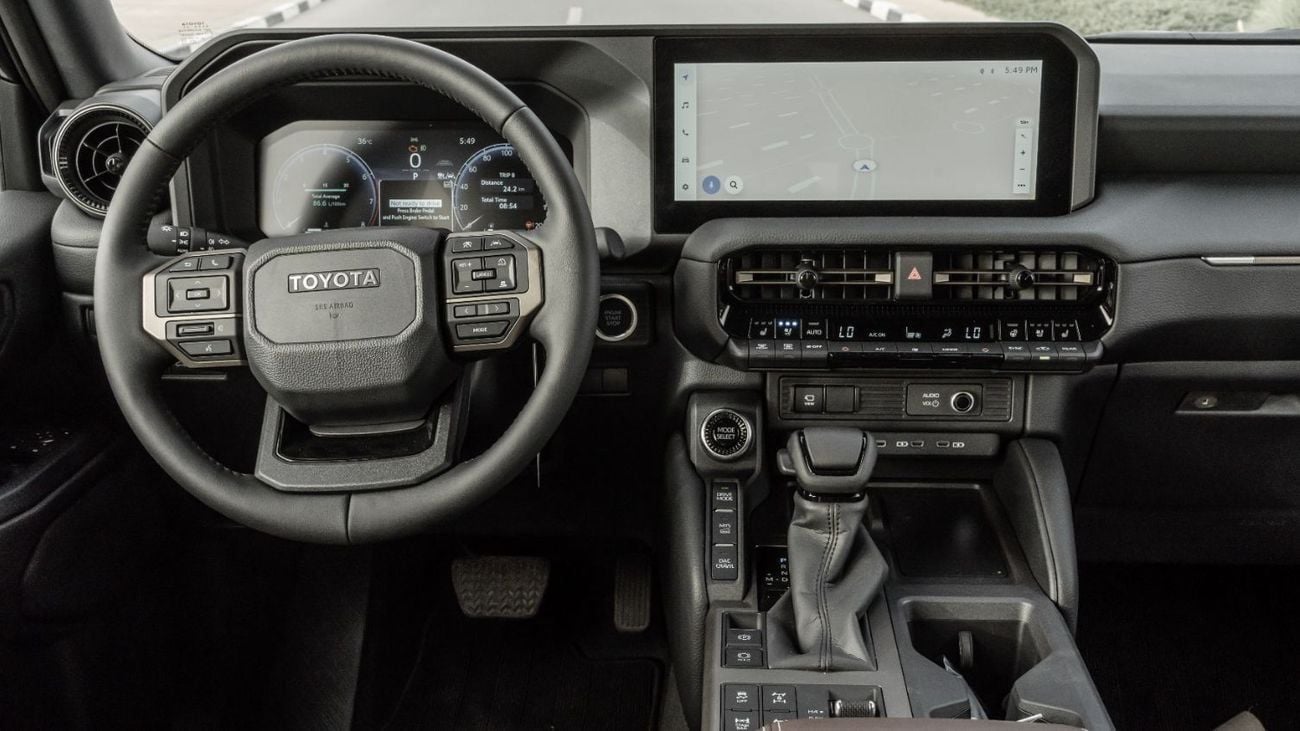 Toyota Prado VXR 2026 Toyota Prado Adventure 2.4L Turbo AT Petrol With HUD (Black-Brown)