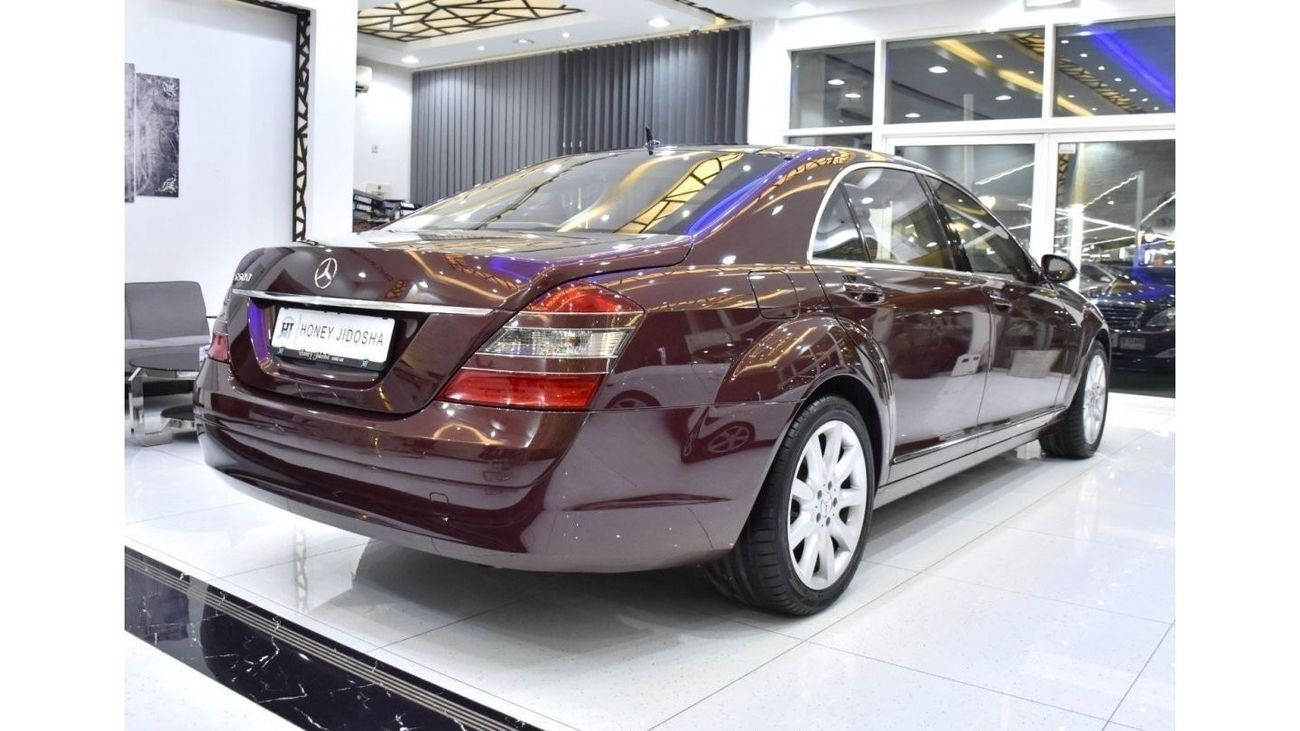 Mercedes-Benz S 500 EXCELLENT DEAL for our Mercedes Benz S500 ( 2006 Model ) in Burgundy Color GCC Specs