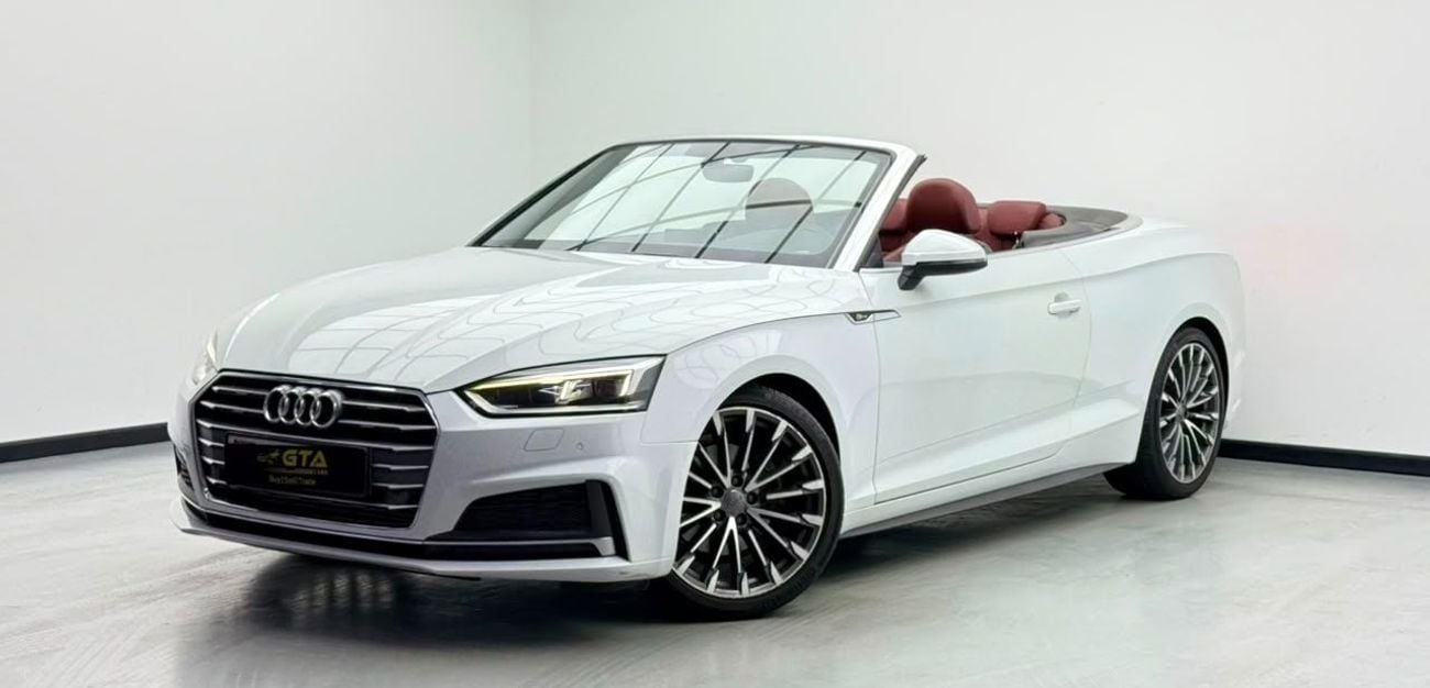 أودي A5 40 TFSI CABRIO DESIGN 2018 Audi A5 40 TFSI S-Line, Full Audi Service History, GCC Specification