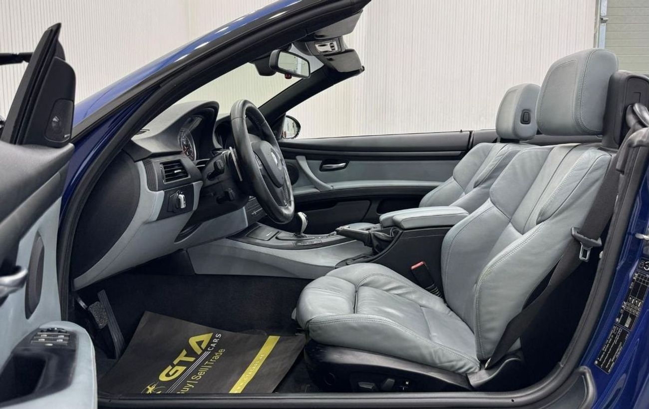 بي أم دبليو M3 2011 BMW M3 Convertible E93 (Lemans Blue Color), Full Service History, Excellent Condition, GCC