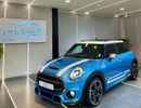 Mini Cooper S AMAZING BLUE MINI COOPER S ** JCW ** || TOP OF THE RANGE || GCC || RED , BLACK INTERIOR