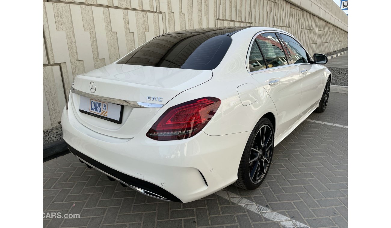 مرسيدس بنز C200 PREMIUM 2.0L | GCC | EXCELLENT CONDITION | FREE 2 YEAR WARRANTY | FREE REGISTRATION | 1 YEAR FREE IN