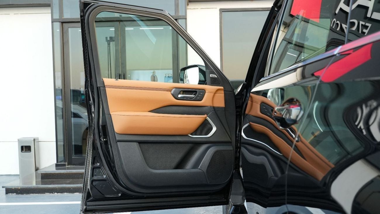 نيسان باترول 3.5TT Twin-Turbo Platinum Black and Tan 2026 MY EXPORT PRICE