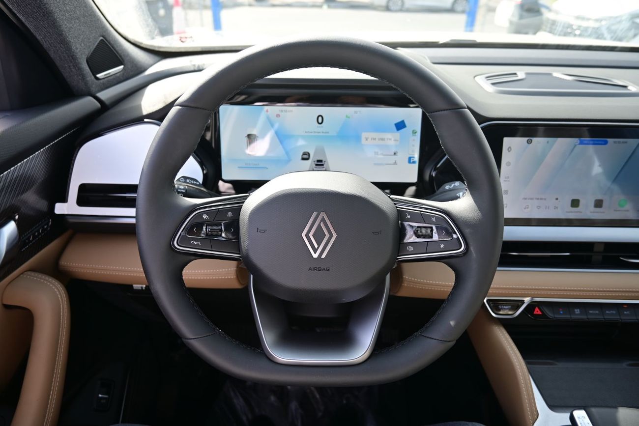 رينو كوليوس Renault Koleos 2.0L Turbo, 4WD Petrol, 8 Speed Automatic, Model 2025 Color Black