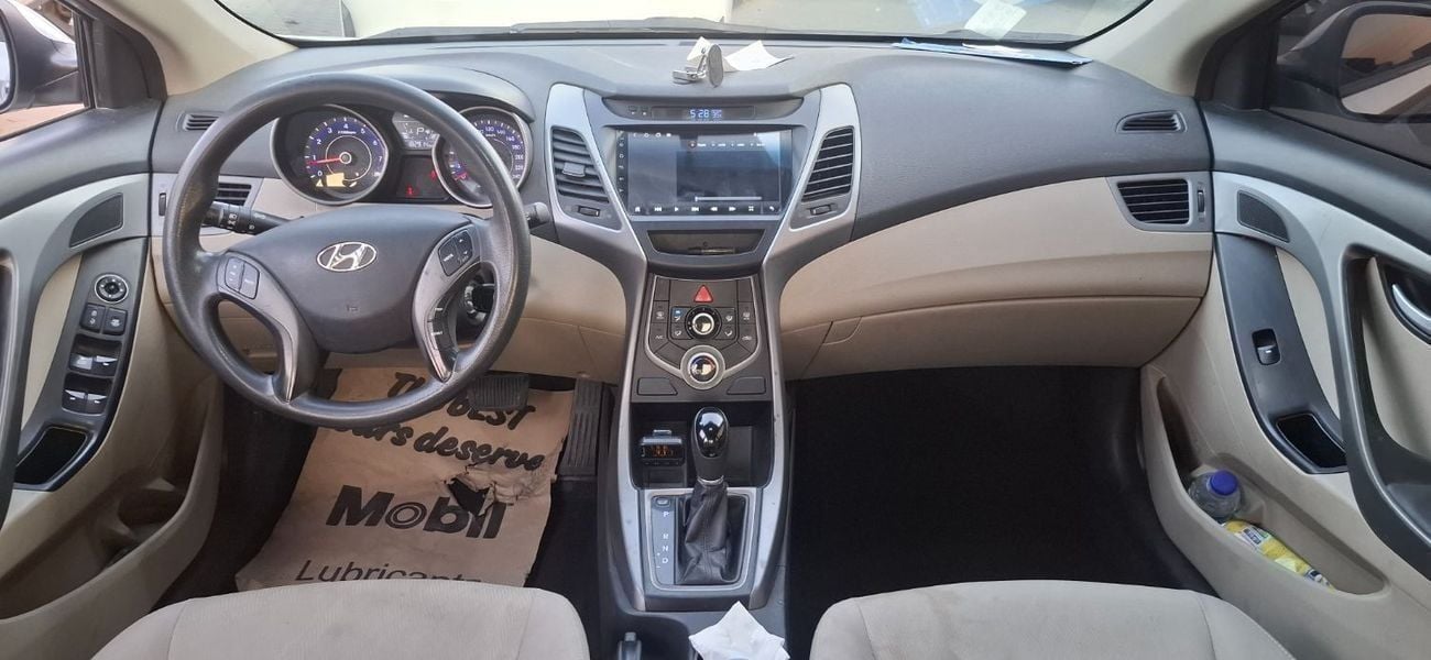 Hyundai Elantra GL 1.6L HYUNDAI EANTRA 1.6L 2015 MODEL USED KOREAN SPECS