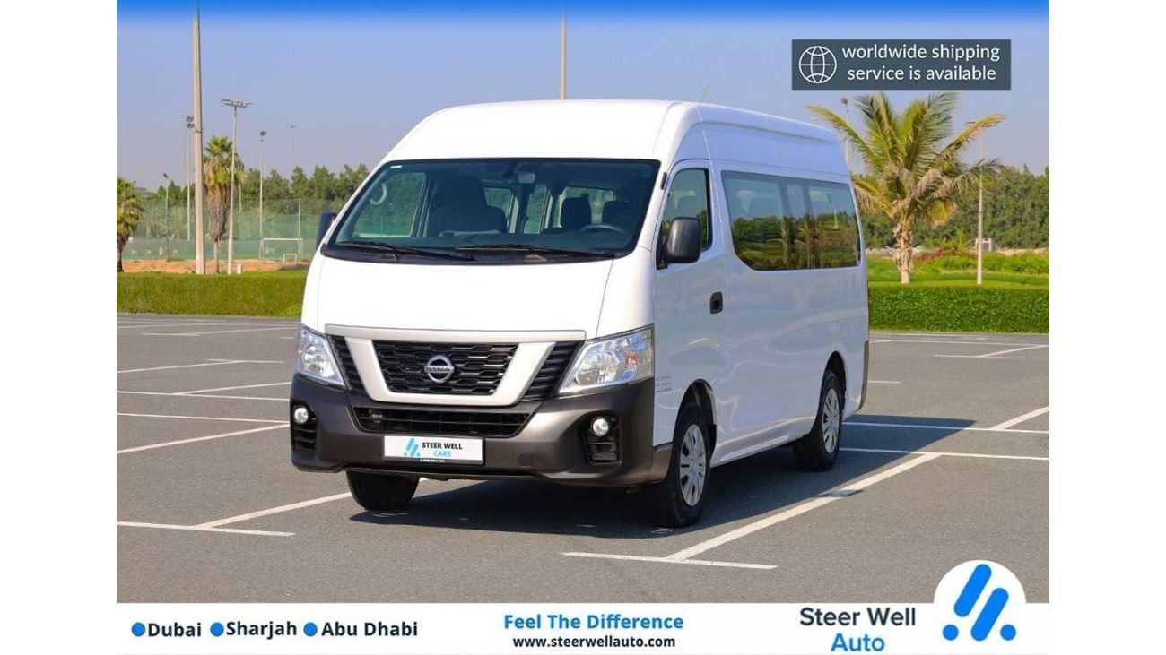 Nissan NV350 Urvan 2020 /13 High Back Executive Seats / 2.5 Petrol M/T / GCC / Like New Condition