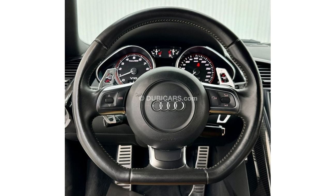 Audi R8 V10 Plus 2013 Audi R8 Carbon Edition V10, Service History, Low Kms, GCC