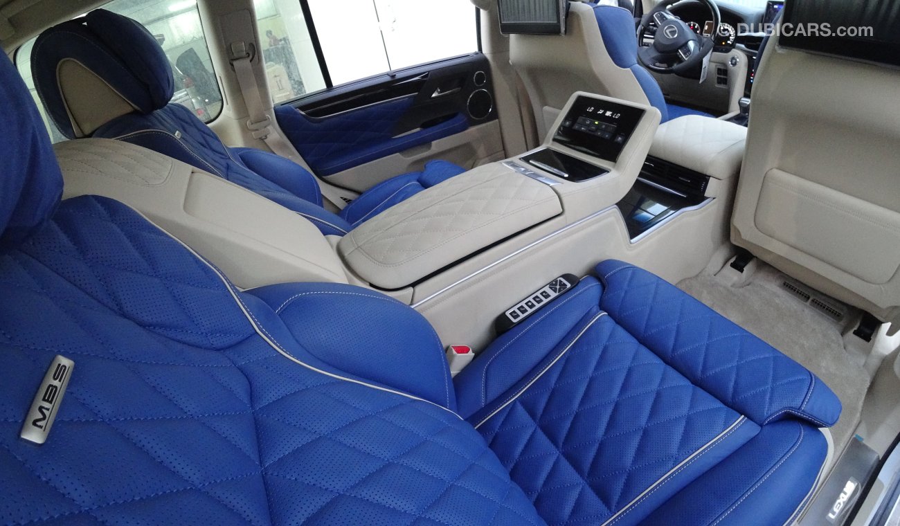 Lexus LX570 MBS Autobiography 4 Seater MaritimBlau