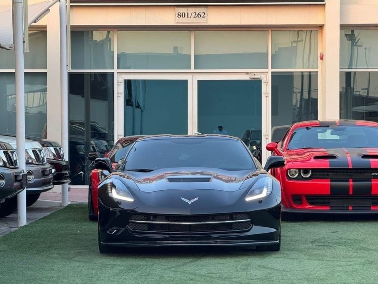 Chevrolet Corvette CHEVROLET CORVETTE C7 Z51 GCC 2017 FULL OPTION ORIGINAL PAINT PERFECT CONDITION FULL SERVICE HISTORY