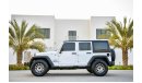 Jeep Wrangler Sport - AED 1,645 Per Month - 0% DP