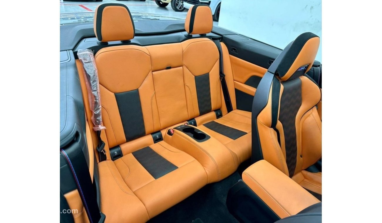 BMW M4 2022 BMW M4 Competition Cabriolet, May 2027 BMW Warranty & Service Package, GCC