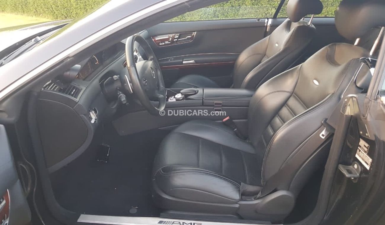 مرسيدس بنز CL 63 AMG موديل 2008  فل مواصفات فتحه سقف وكراسي جلد ونيت فيجن وتحكم كهربي كامل
