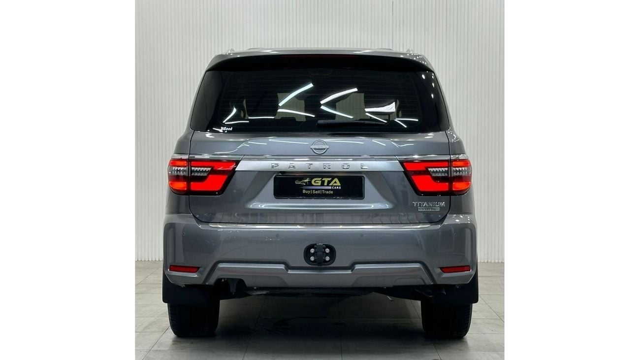 Nissan Patrol 2023 Nissan Patrol Titanium V8, August 2026 Nissan Warranty, Full Options, Very Low Kms, GCC