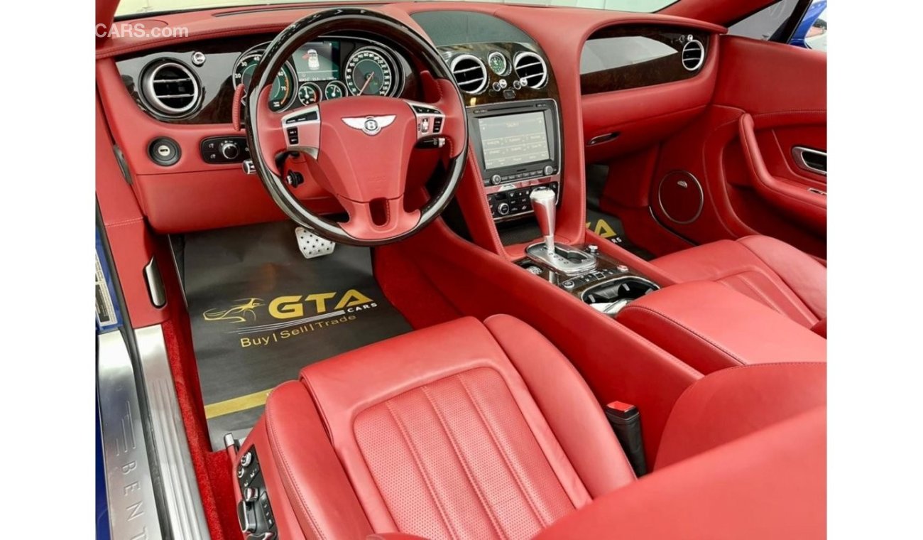 بنتلي كونتيننتال جي تي سي 2014 Bentley Continental GT-Full Service History-GCC