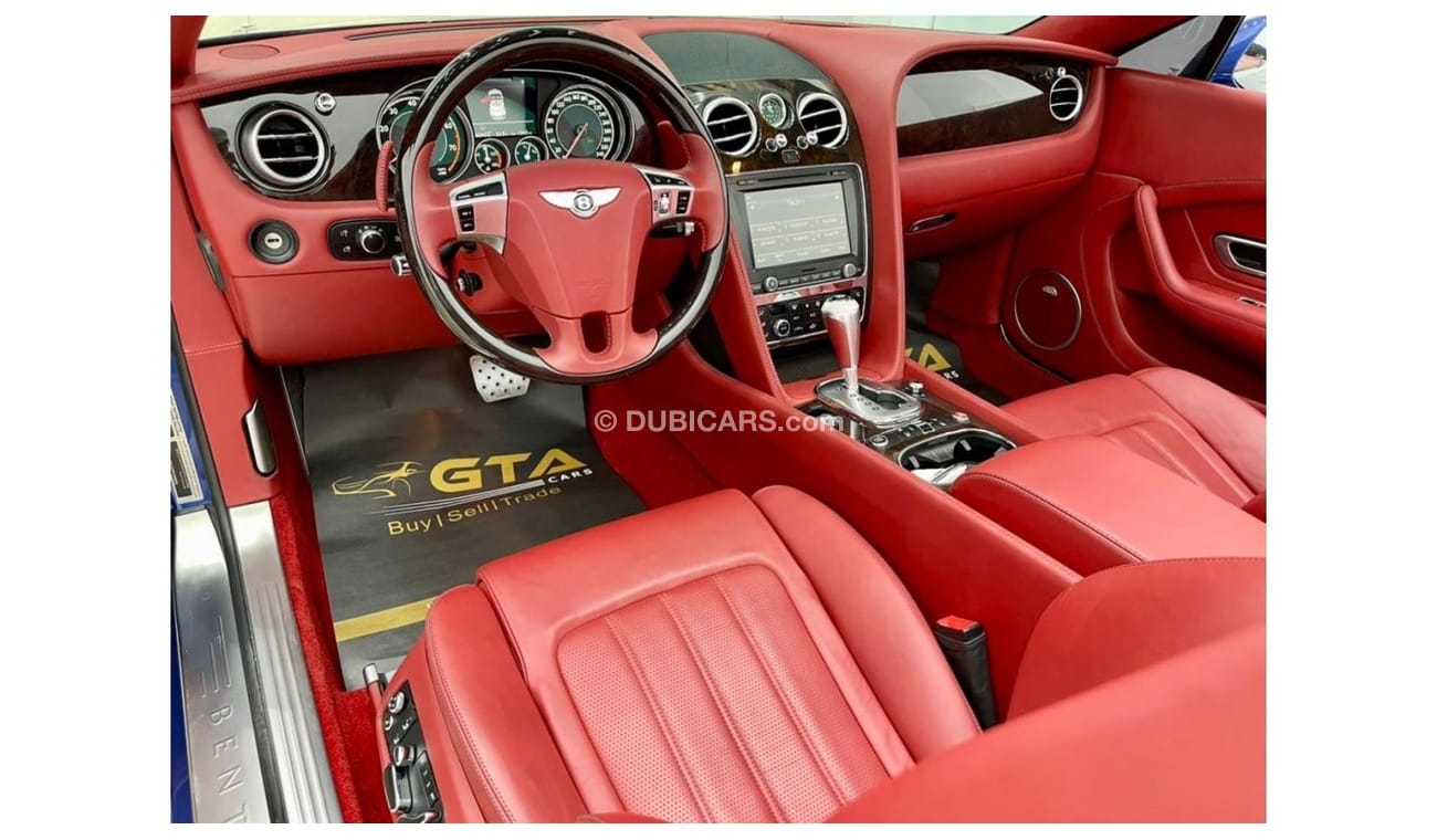 Bentley Continental GTC 2014 Bentley Continental GT-Full Service History-GCC