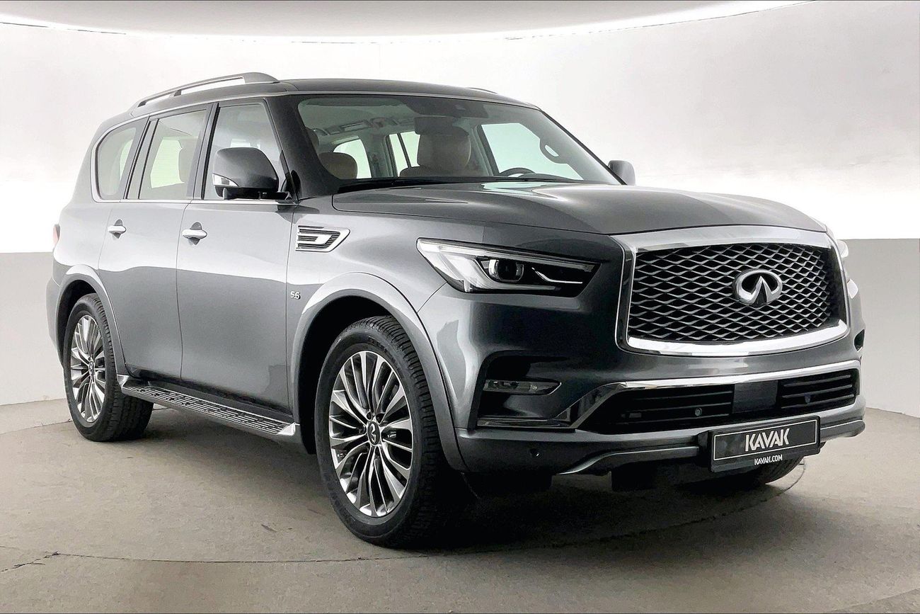 Infiniti QX80 Luxe Sensory ProActive (7 Seater) | Guaranteed Warranty | 0 Down Payment