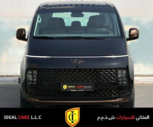 Hyundai Staria Luxury 3.5L HYUNDAI STARIA LUXURY | GCC SPECS | YEAR: 2024 | KMS: 35,800 | 5-YEARS WARRANTY | 5-YEAR