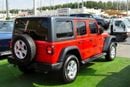 Jeep Wrangler Unlimited Sport JEEP WRONGLER 2021 RED INTERIOR