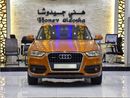 أودي Q3 EXCELLENT DEAL for our Audi Q3 2.0T Quattro ( 2013 Model ) in Orange Color GCC Specs