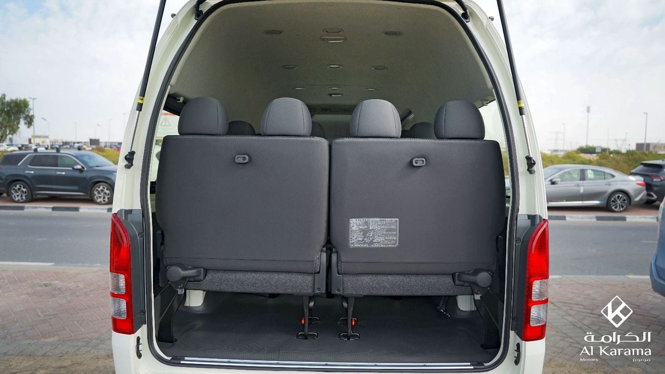 تويوتا هاياس 2.5L | High Roof Van with Power Window - Manual Transmission - 16 Seats | AC/Heater