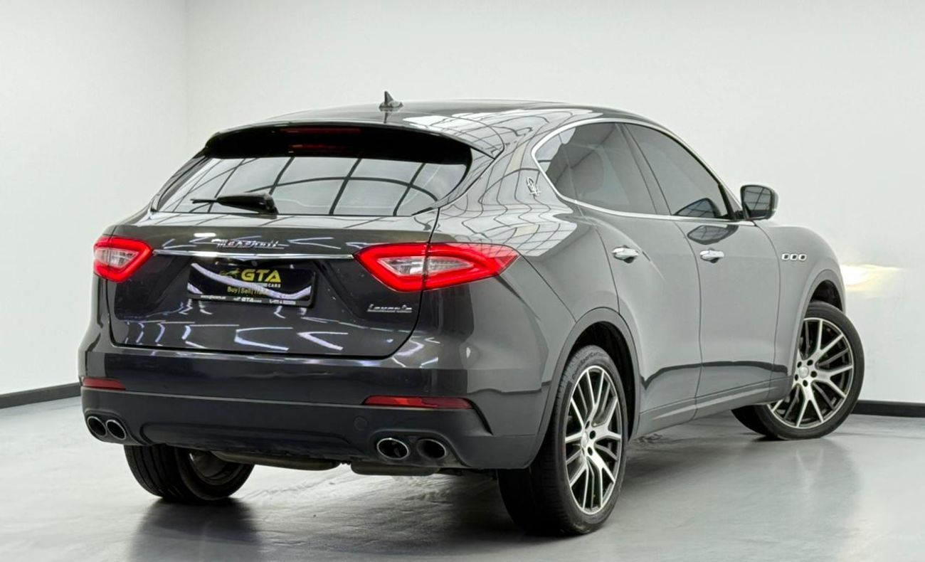 Maserati Levante Std 3.0L (350 HP) 2017 Maserati Levante, Service History, Fully Loaded, Excellent Condition, GCC