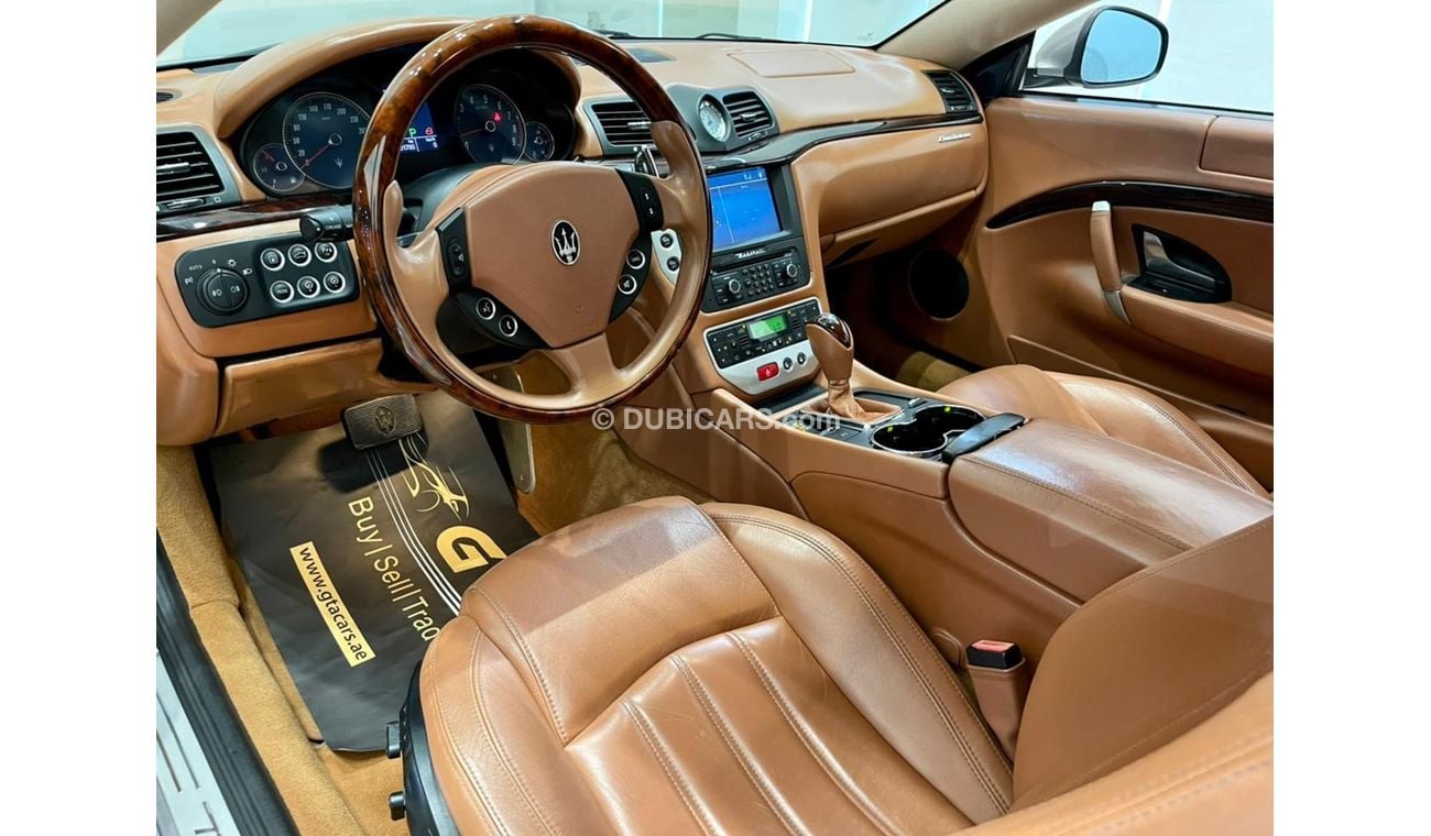 Maserati Granturismo 2009 Maserati GranTurismo, Maserati Service History, Super Clean, GCC