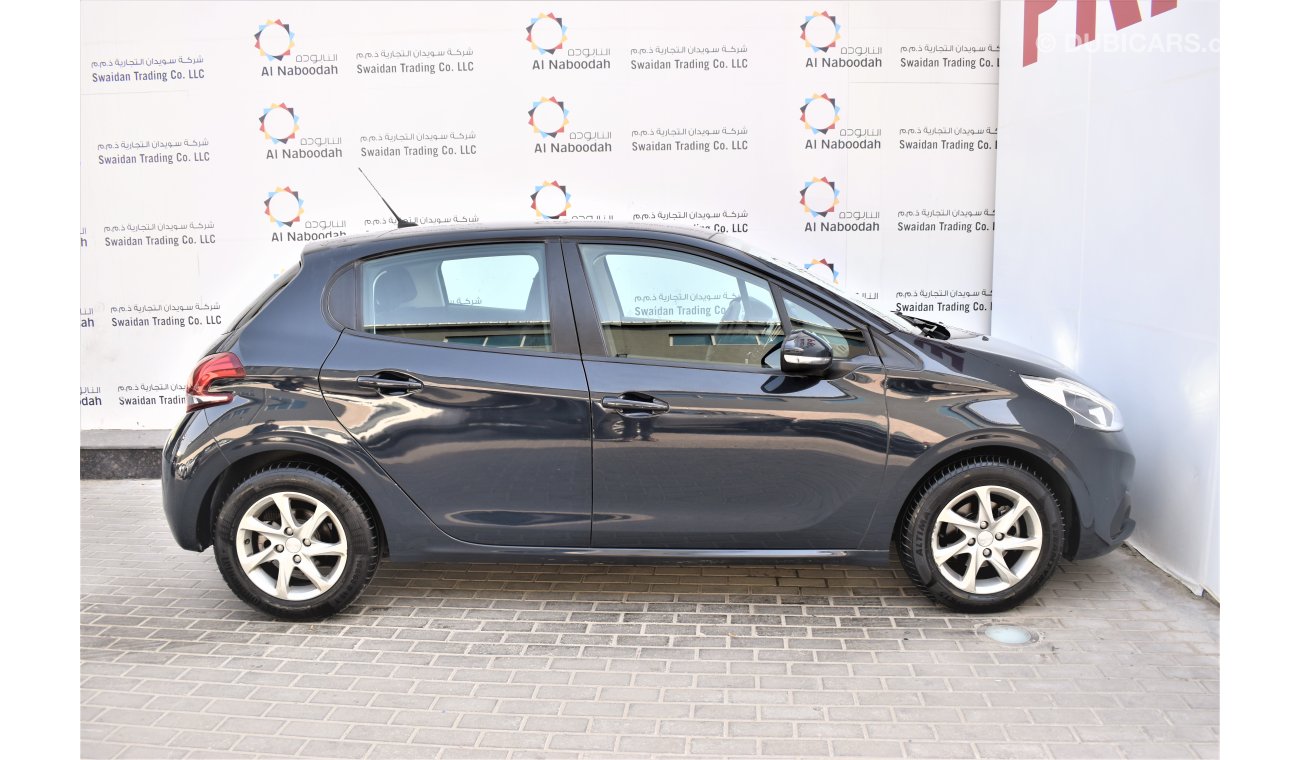 Peugeot 208 1.6L ACTIVE 2019 GCC SPECS STARTING PRICE FROM 37,900 DHS