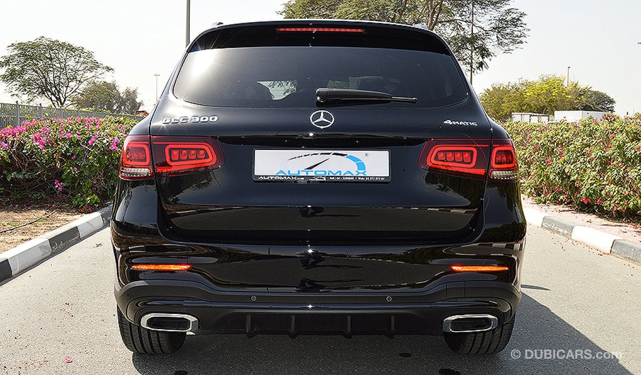 مرسيدس بنز GLC 300 2020 4MATIC AMG, GCC 0km w/ 2Yrs Unlimited Mileage Warranty + 3Yrs Service @ EMC