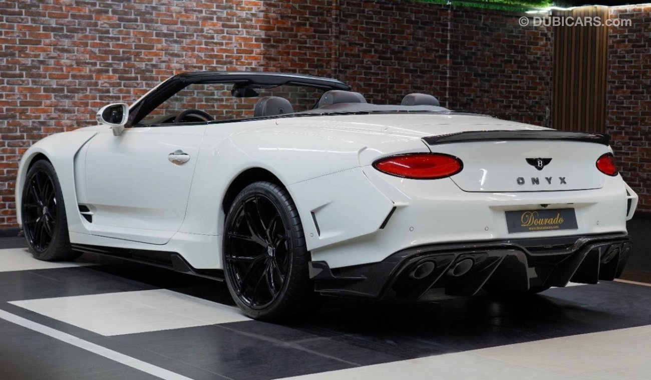 Bentley Continental GTC Convertible ONYX