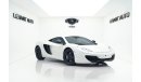 McLaren MP4 12C 2012 - MCLAREN MP4-12C - UNDER WARRANTY - WITH ATTRACTIVE PRICE