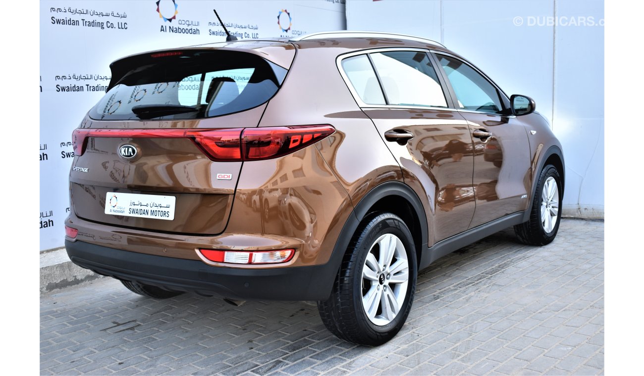 Kia Sportage 2.4L GDI 2017 GCC SPECS WITH DEALER WARRANTY STARTING FROM 49,900 DHS