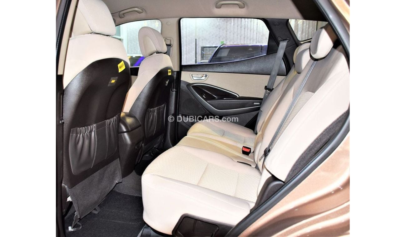 Hyundai Santa Fe 2015 Model!! in Brown Color! GCC Specs