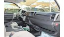 Toyota Hiace ACCIDENTS FREE - ORIGINAL PAINT - GCC - MANUAL GEAR - HIGH ROOF