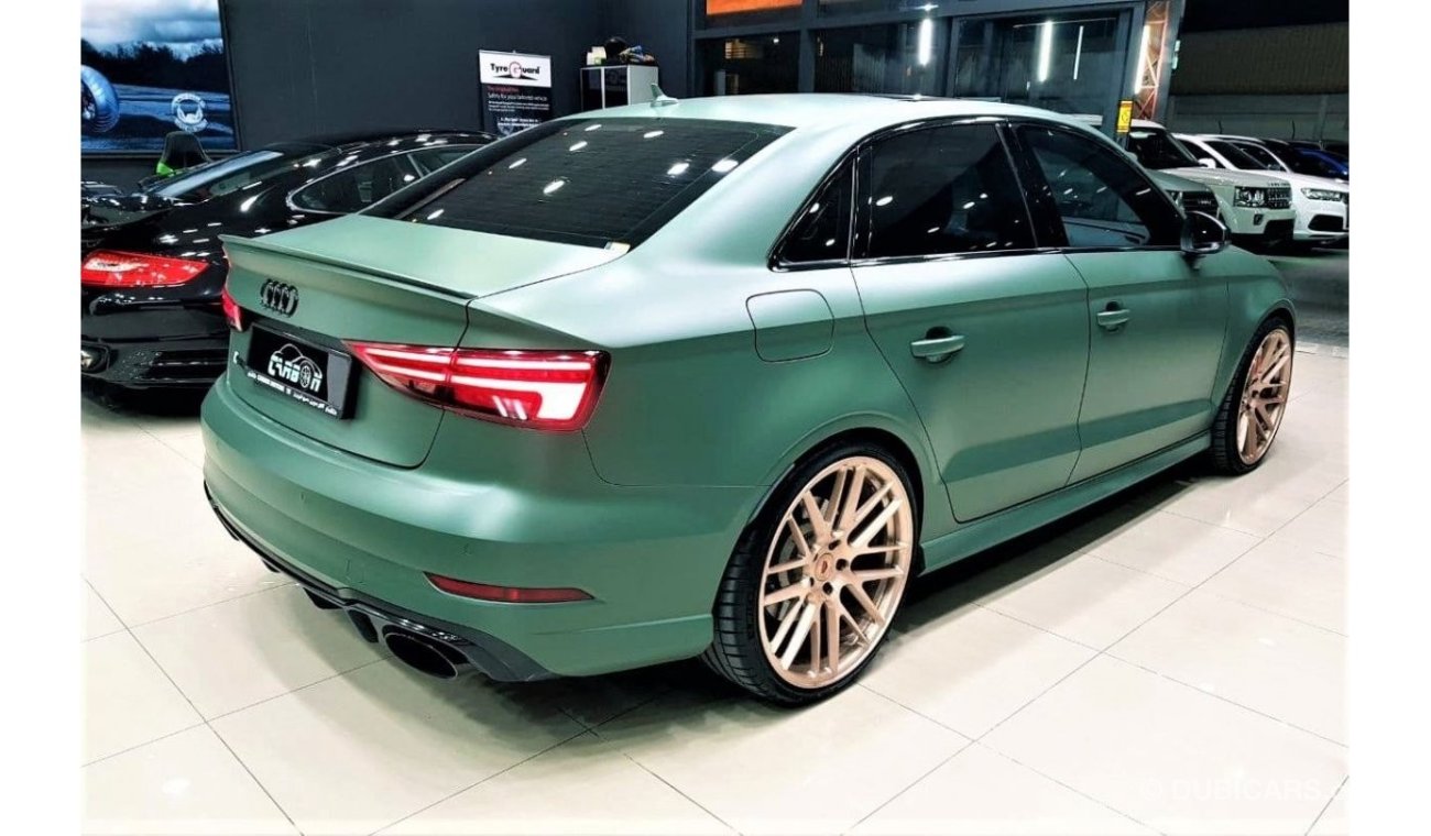 Audi RS3 AUDI RS3 2017 MODEL GCC FULL SERVICE HISTORY STILL UNDER WARRANTY FROM AL NABOODA AND SERVICE CONTRA