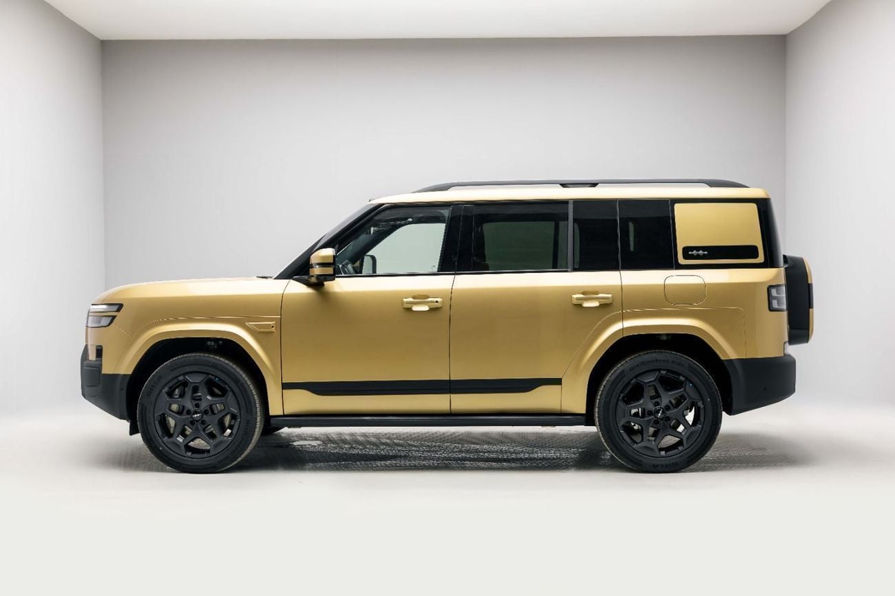 BYD Leopard Titanium 7 Ultra 1.5L - Gold Inside Orange | Export Only