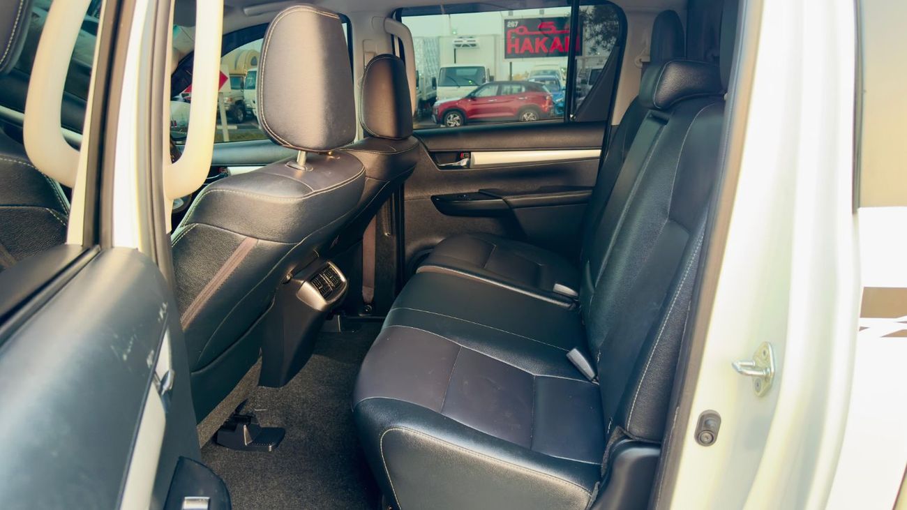 Toyota Hilux Toyota pickup Hilux 2023 RHD Automatic gear white colour Black interior