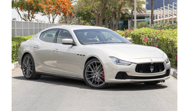 Maserati Ghibli #3246 CAR REF - 3010 AED/MONTHLY - 1 YEAR WARRANTY AVAILABLE