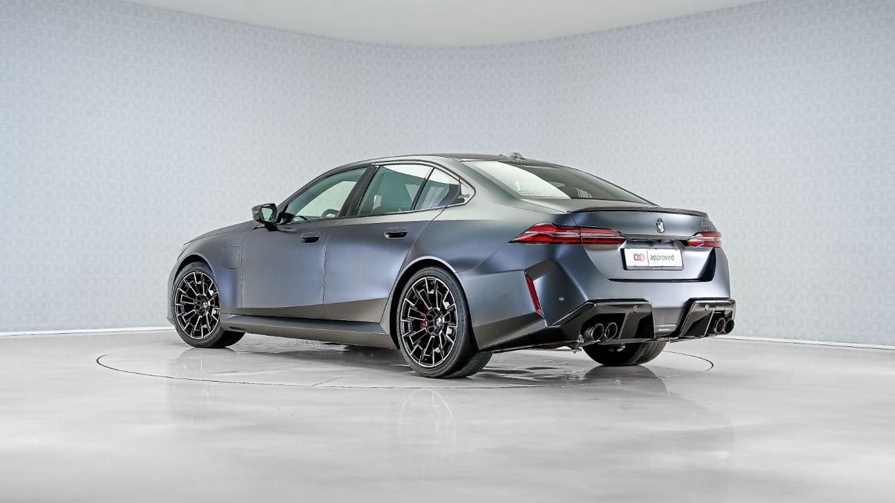 BMW M5 Competition Individual | AED 8,048 PM | Warranty - Service February 2028 | GCC