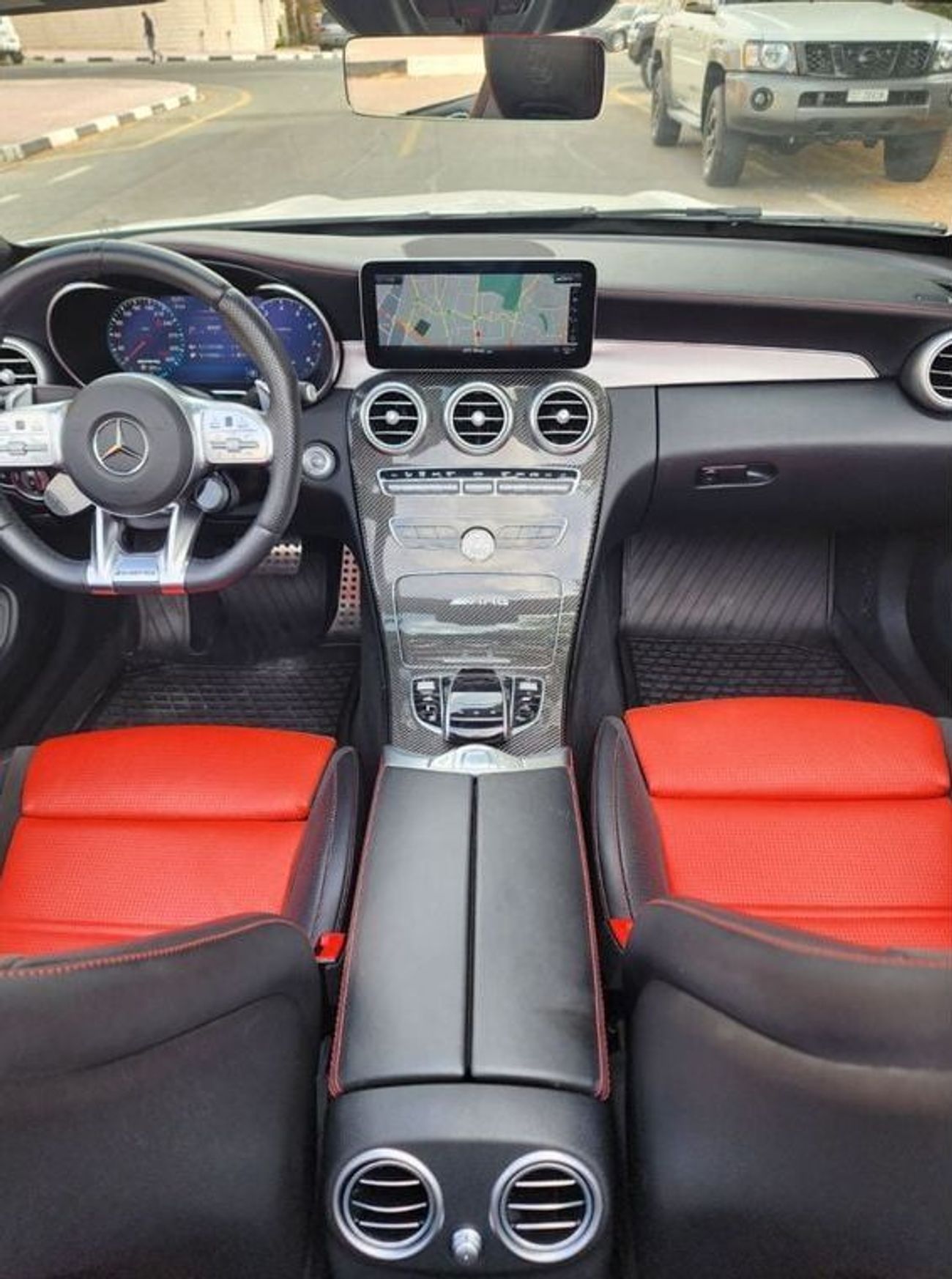 مرسيدس بنز C 63 كوبيه C63s AMG Cabriolet Carbon Fiper