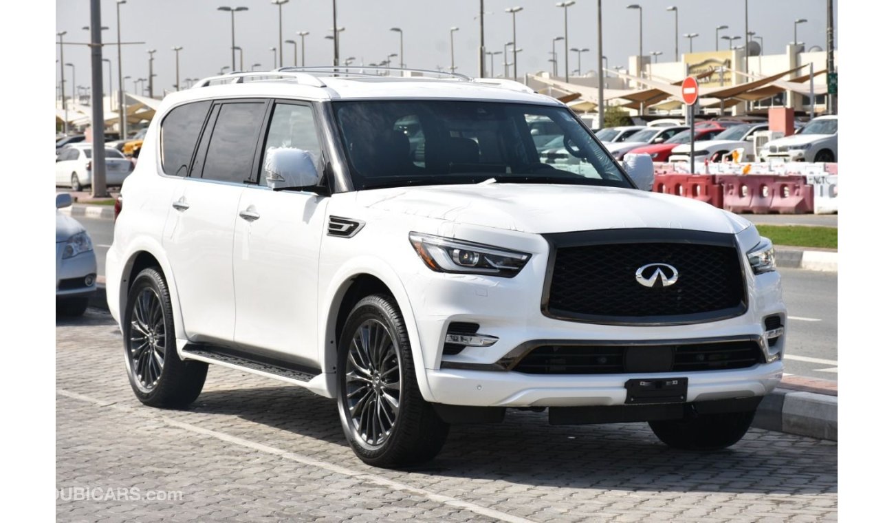 Infiniti QX80 Black Edition Captain Chairs 7 BRAND NEW CLEAN CAR / WITH WARRANTY