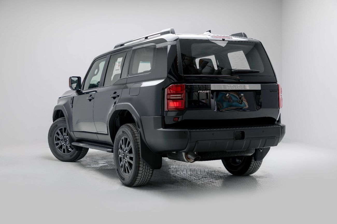 Toyota Prado 2.4L - Attitude Black Inside Black | Export Only