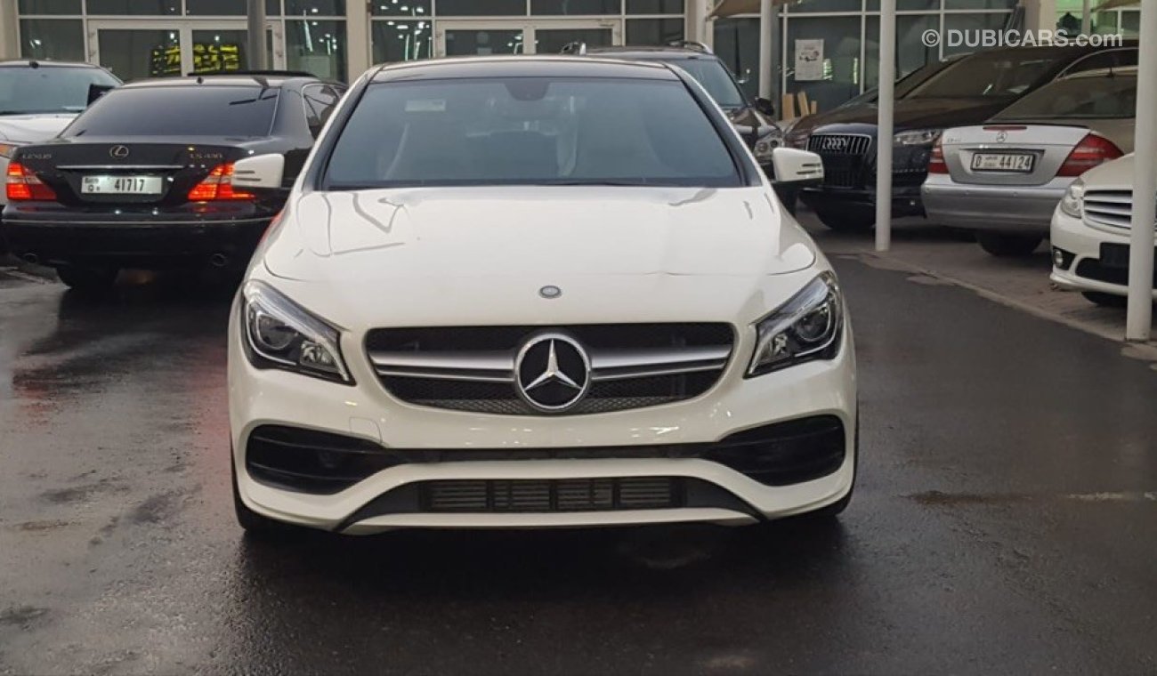 مرسيدس بنز CLA 250 مرسيدس CLA250  كت 45 السياره بحاله ممتازه ومسرفسه بالكامل السياره موديل 2014محول 2018 السياره ماشيه