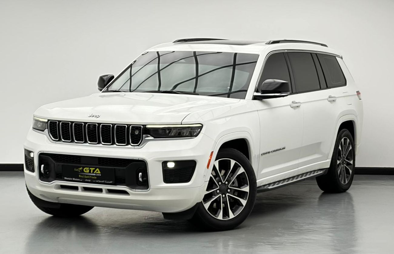Jeep Grand Cherokee Overland 3.6L 2023 Jeep Grand Cherokee Overland 4x4, 07/2028 Jeep Warranty + Service Contract, Jeep 