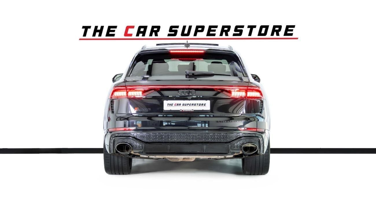 Audi RS Q8 TFSI quattro 4.0L Black On Black-Al Nabooda Warranty andService Contract-Special Order-Carbon Cerami