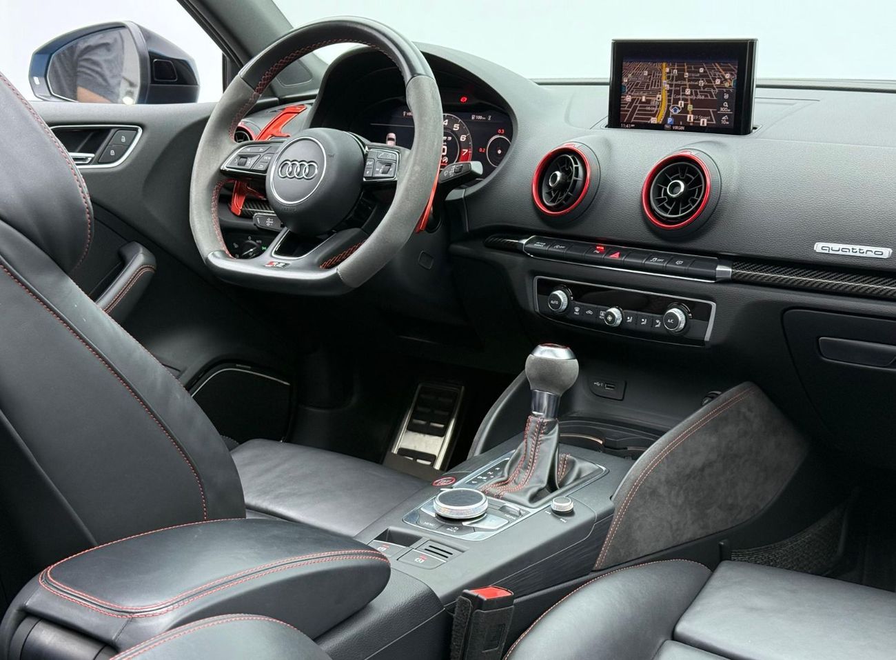 Audi RS3 TFSI quattro 2.5L (400 HP) Sedan 2018 Audi RS3, Warranty, Full Audi Service History, Excellent Condi