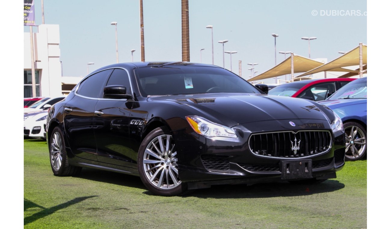 Maserati Quattroporte Gcc first owner under warranty to 6/2022